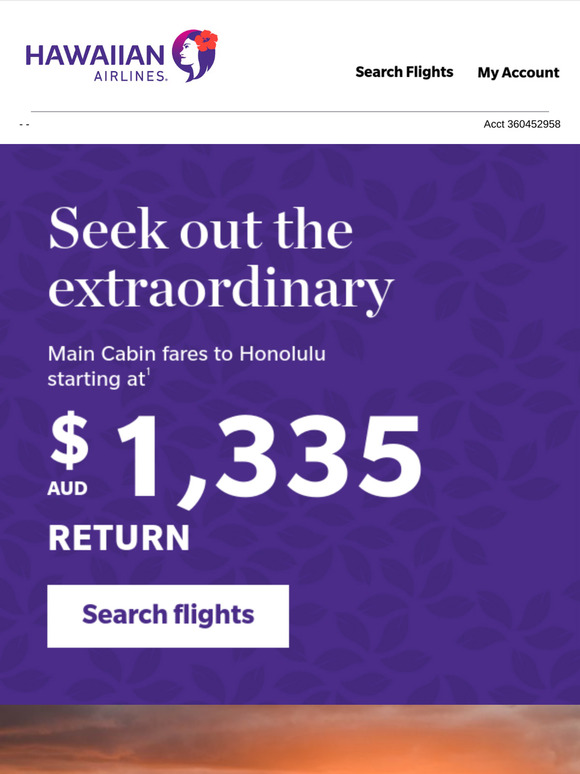 Break free of your routine with today's fares