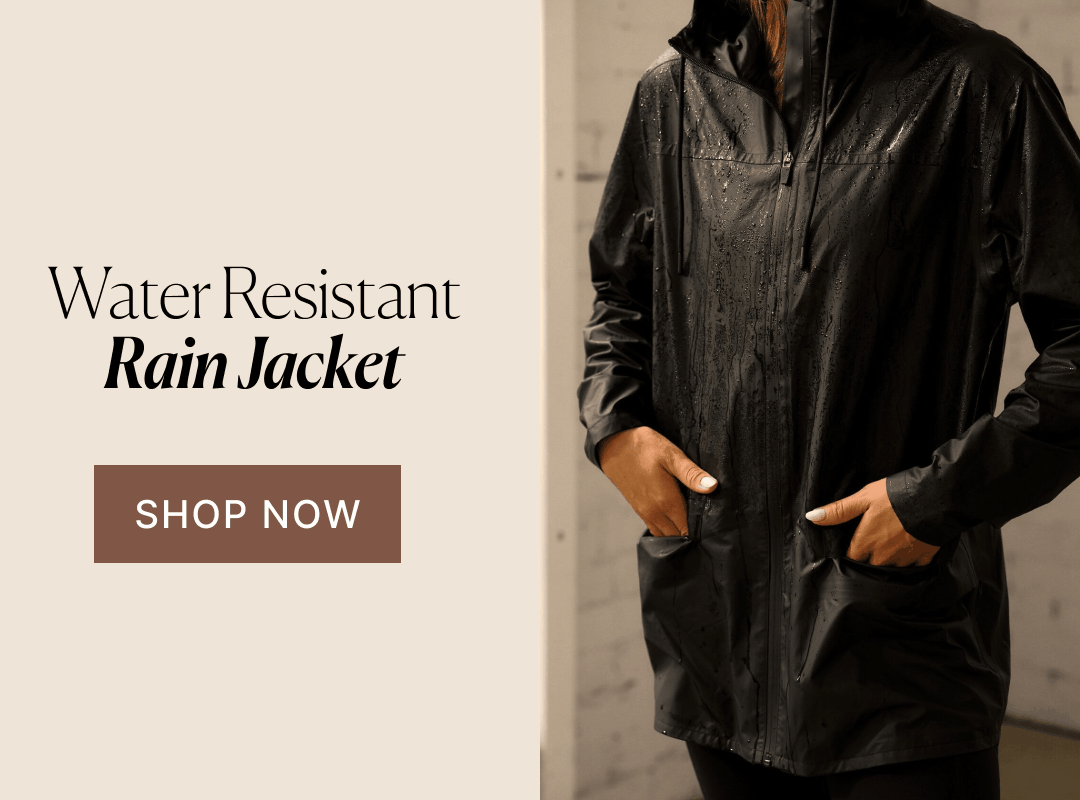 Water Resistant Rain Jacket