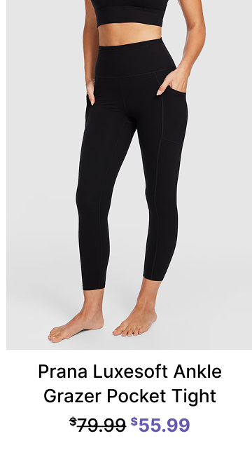 Prana Luxesoft Ankle Grazer Pocket Tight