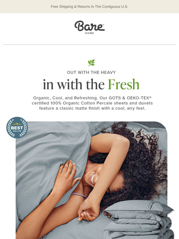 Out with the heavy, in with the fresh! 🌿
