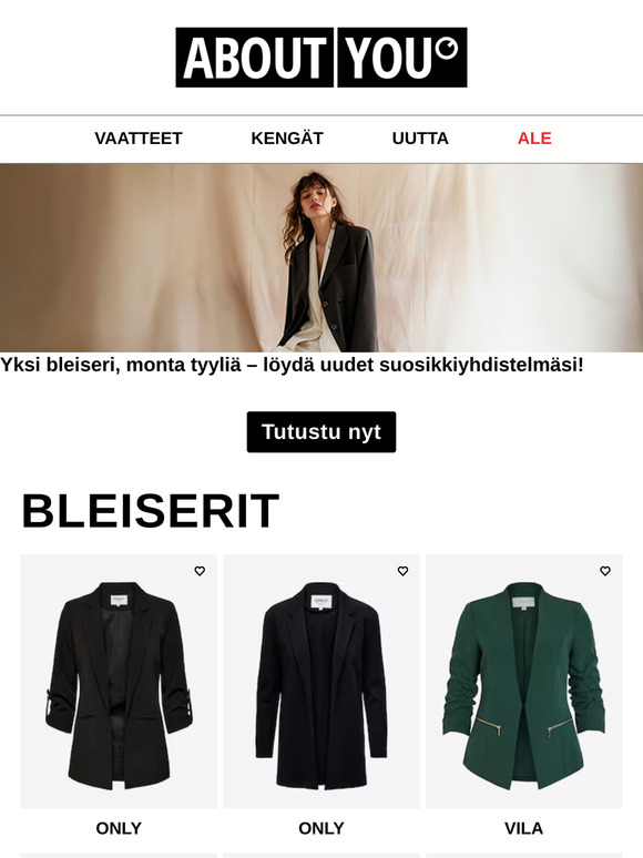 Bleiserit joka tilanteeseen