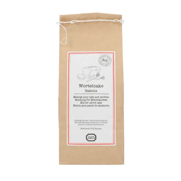 Bio-Backmischung für Karottenkuchen, 500 Gramm