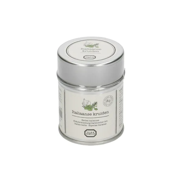 Kräutermischung italienischer Art, biologisch, Dose, 30 g