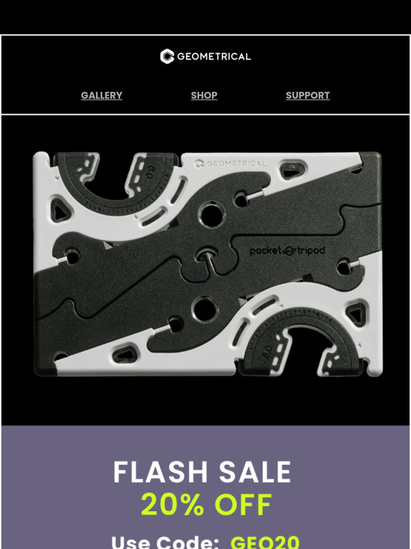 Flash Sale Alert: Enjoy 20% Off Today! 🚨
