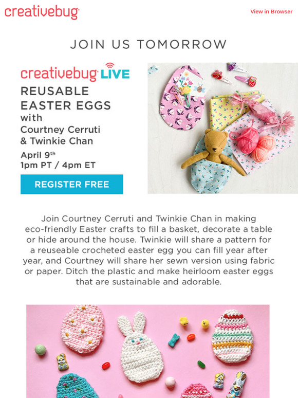 Join Courtney Cerruti & Twinkie Chan Live Tomorrow