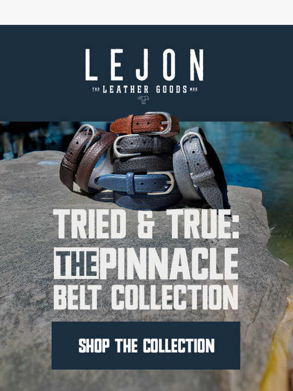 Experience the Pinnacle: USA-Made Bison Leather Belts