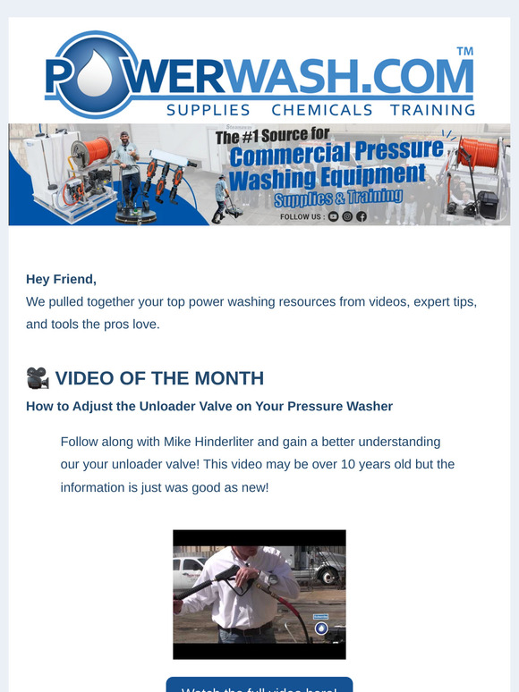 Top Power Washing Resources for You, Friend! 💦