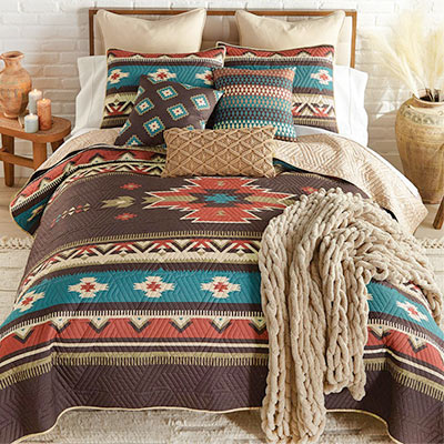 Sedona Sunset Quilt Bedding Collection