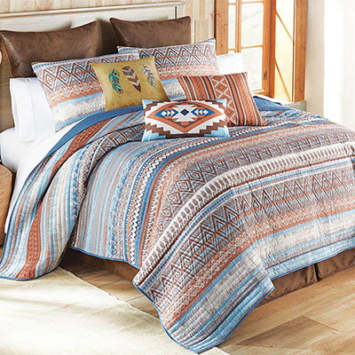 Earth & Sky Southwestern Quilt Bedding Collection