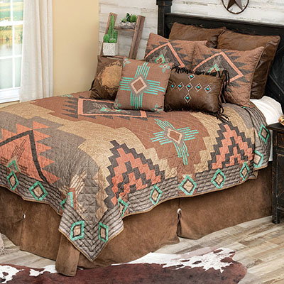 Sierra Crosses Quilt Bedding Collection