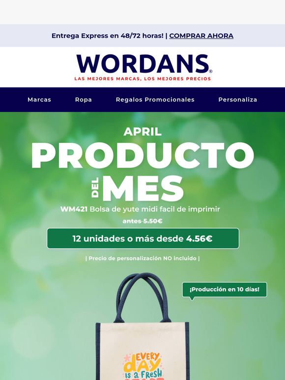 ¡Tendencia ahora: personaliza tu bolsa de yute antes de que se agote!