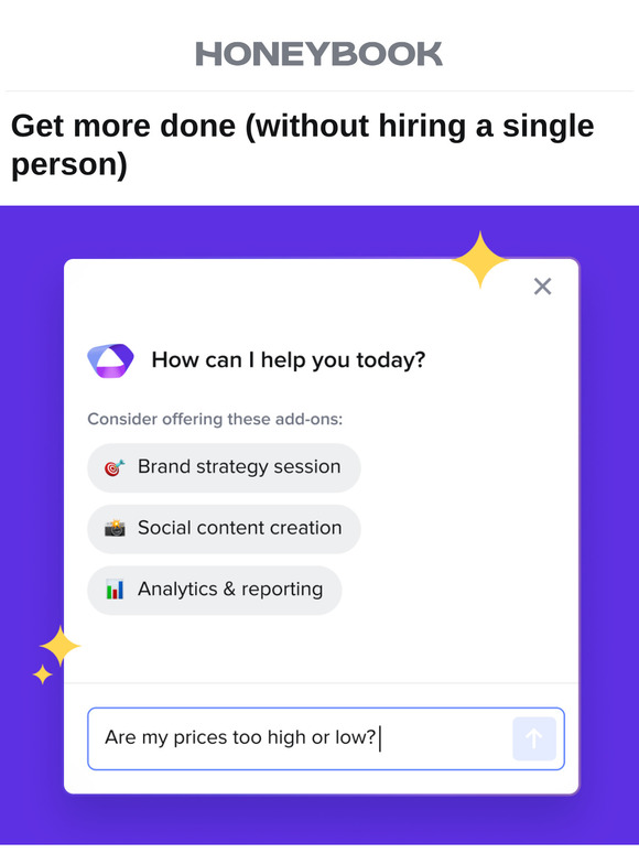 Unleash the power of AI for your business ⚡️