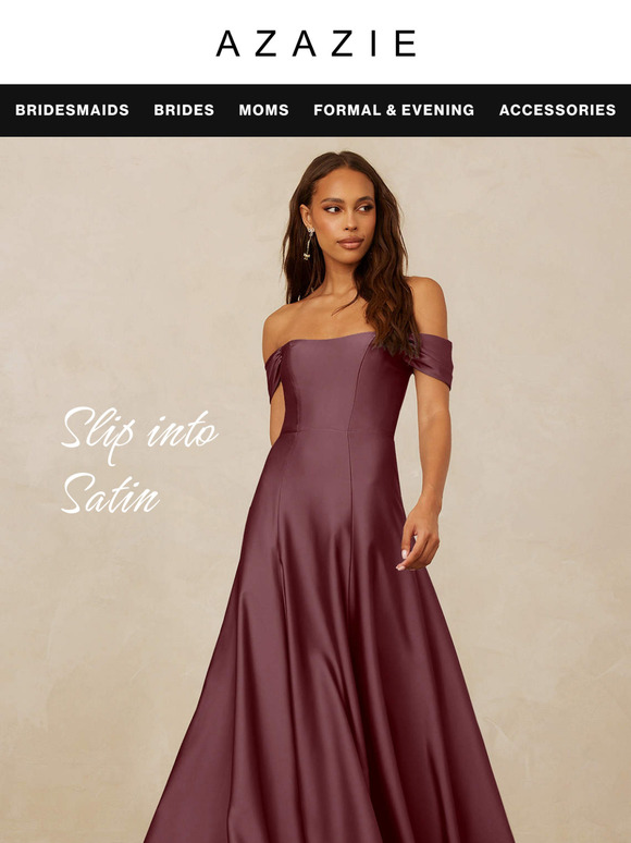 Slip into Satin 👗