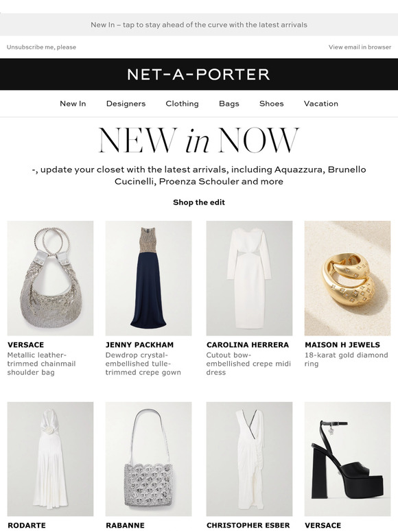 Net-A-Porter: Check out what’s new | Milled