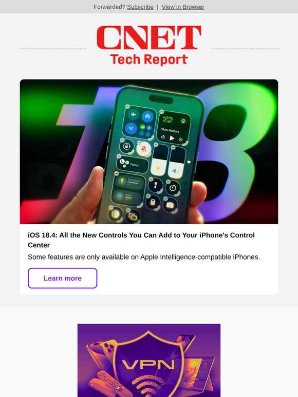 iOS 18.4: All the New Controls You Can Add to Your iPhone's Control Center