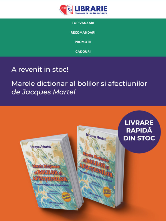🎉 A revenit în stoc! 📚 Bestseller international ✨