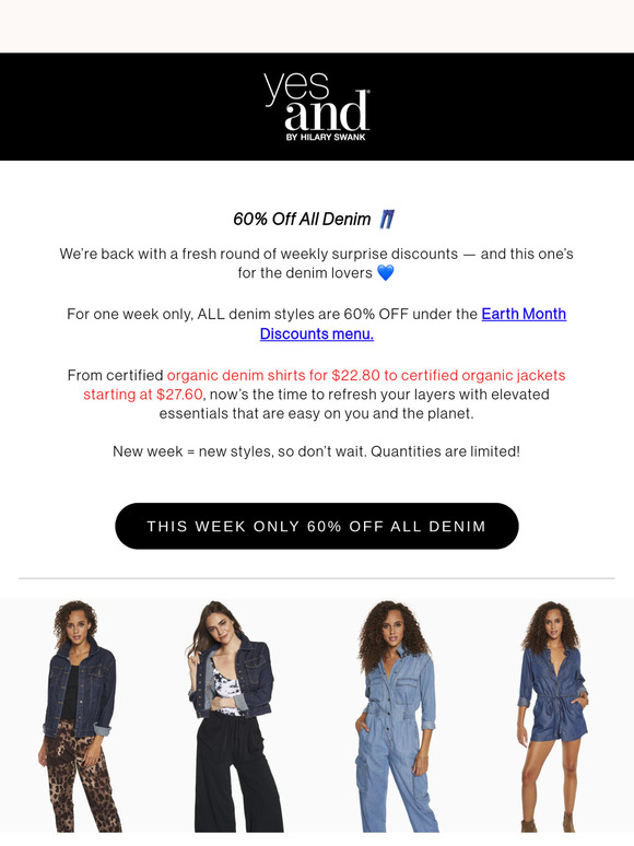 👖 60% Off All Denim — SHOP NOW