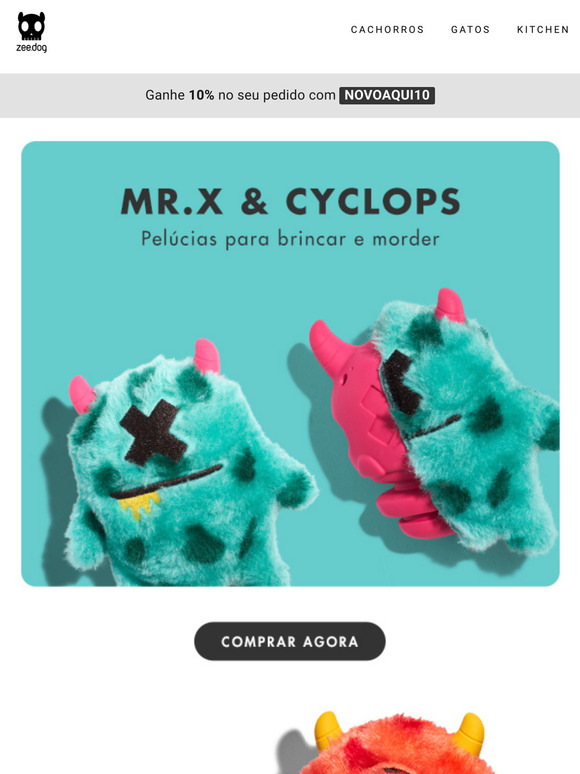 Mr. X & Cyclops - Para brincar e morder
