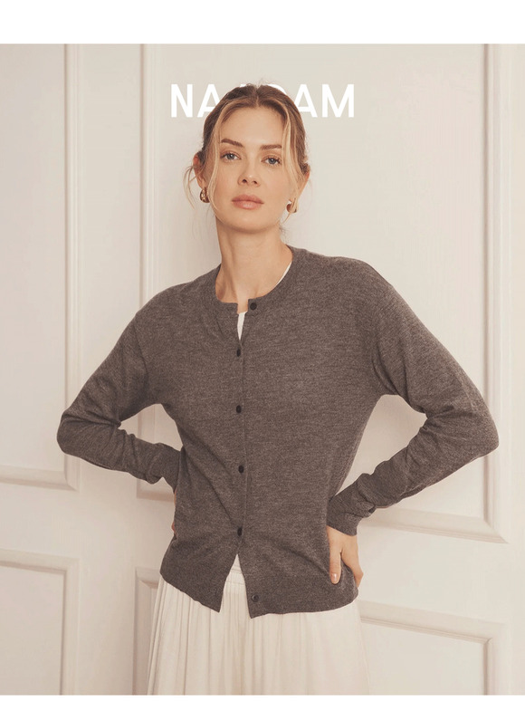 Spring cashmere? Absolutely.