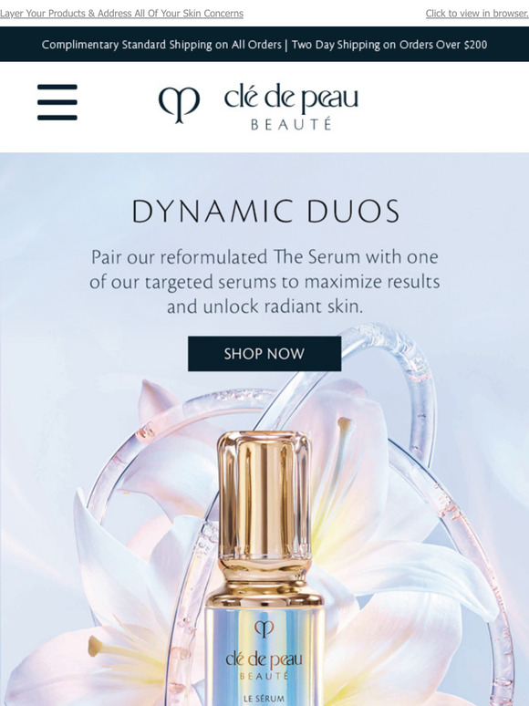 The Serum's Perfect Pairings ✨