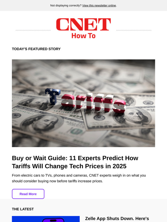 Buy or Wait? Expert Takes on How Tariffs Will Impact Tech Prices