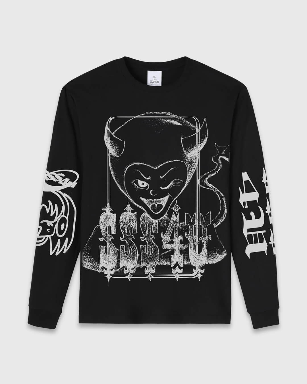 $$$4U Longsleeve T-Shirt - Black