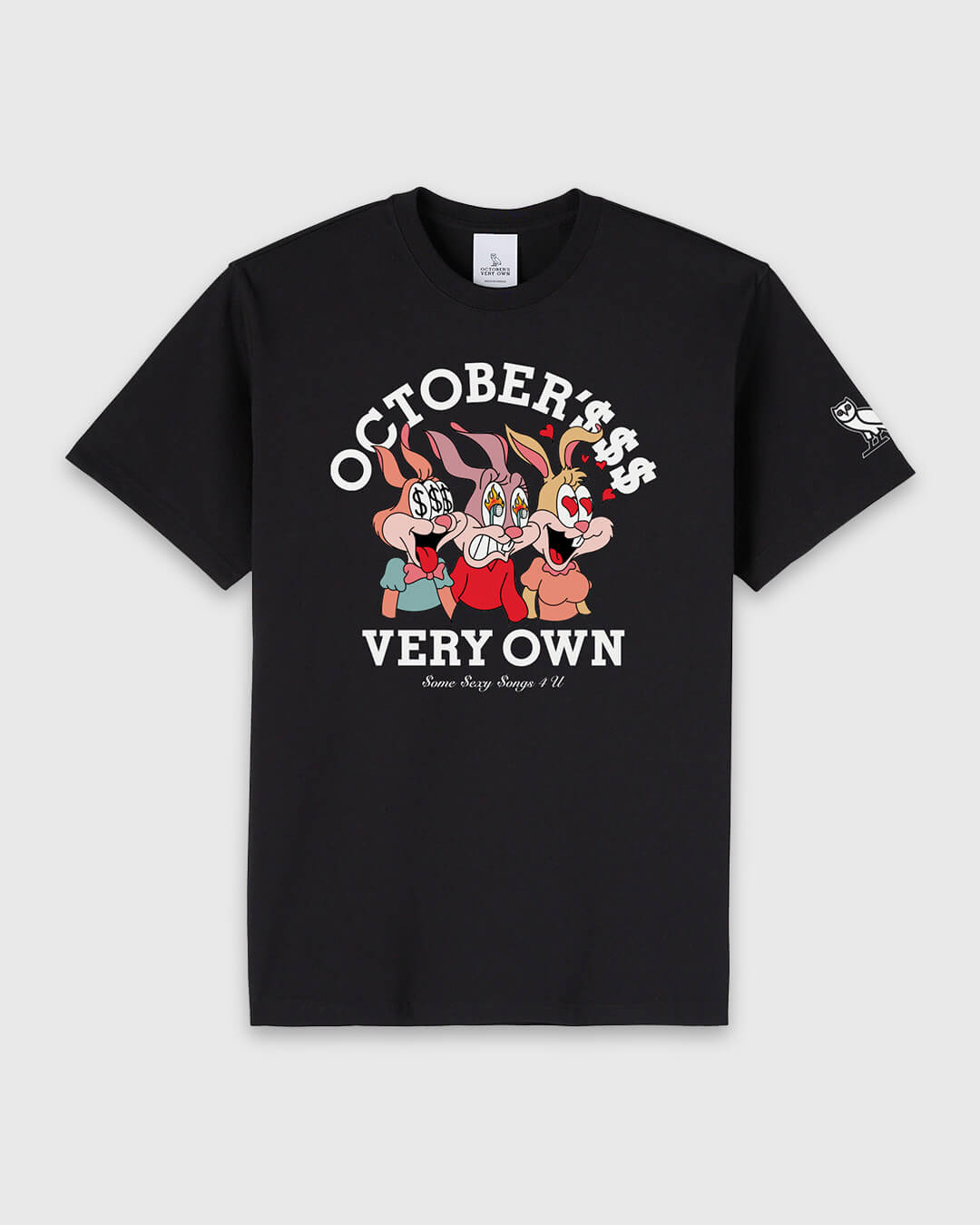 $$$4U Collegiate T-Shirt - Black