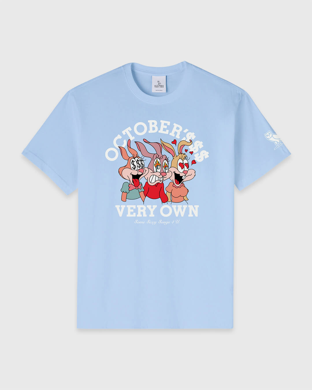 $$$4U Collegiate T-Shirt - Light Blue