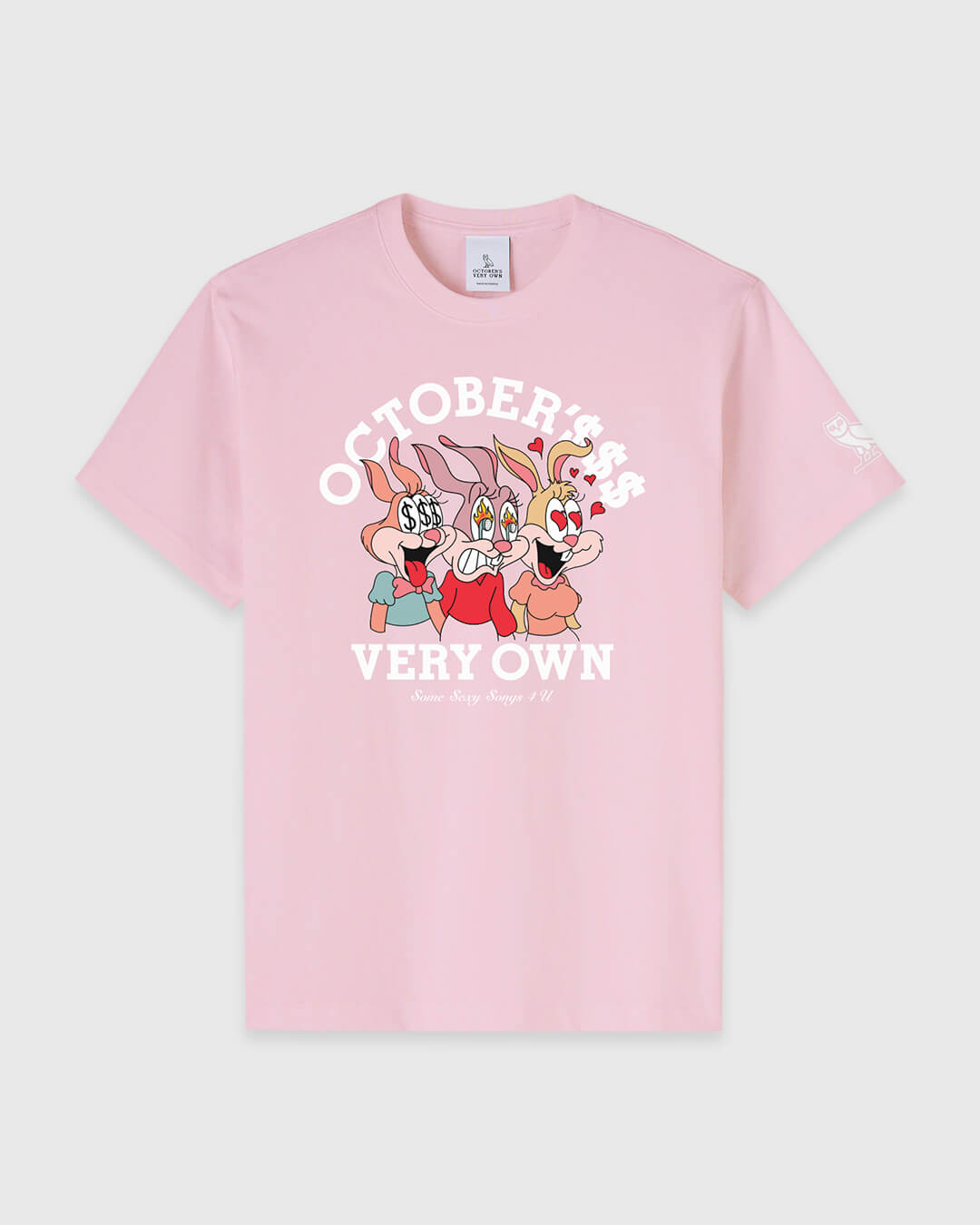 $$$4U Collegiate T-Shirt - Pale Pink
