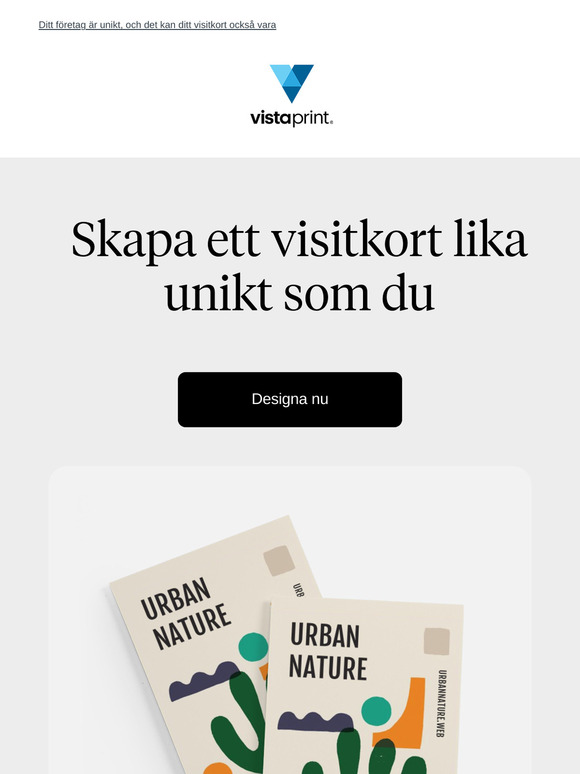 Skapa ett kort som verkligen är du