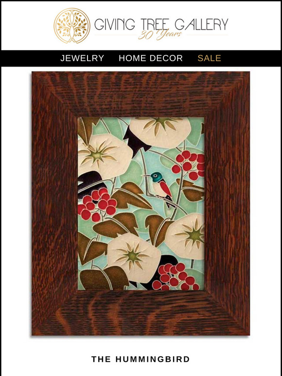 Celebrate the Magic of Hummingbirds in Artisan-Made Beauty