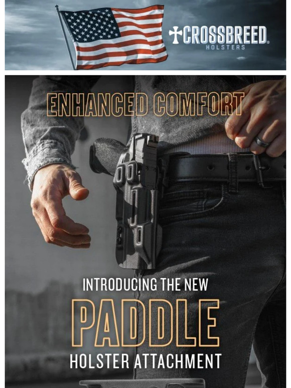 💥NEW Gear Alert: The Holster Paddle has arrived - Save 25% today!