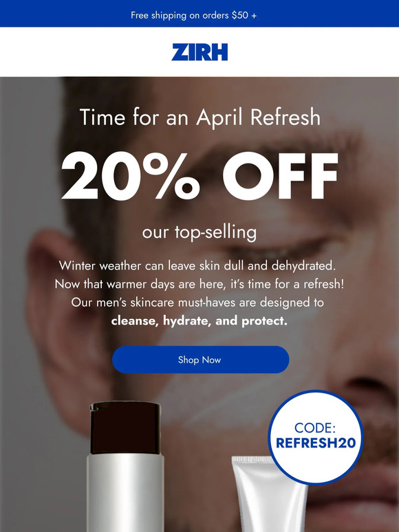 Fresh Start: Enjoy 20% Off Your Skincare Essentials