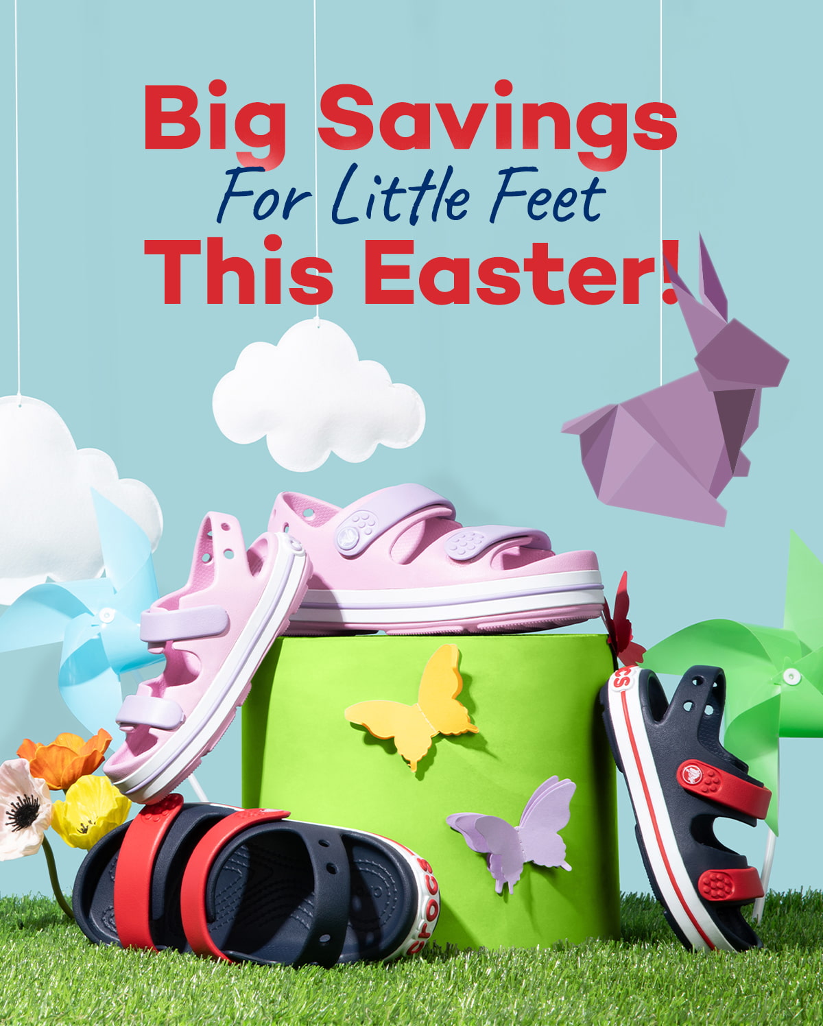 Big Savings for Little Feet This Easter! Shop Kid's Sale