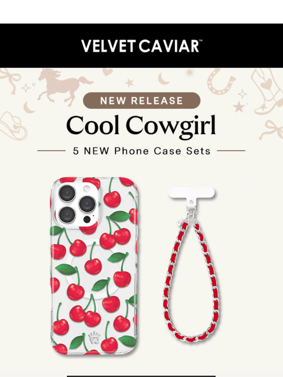 NEW DROP // 5 Phone Cases 🤠🍒