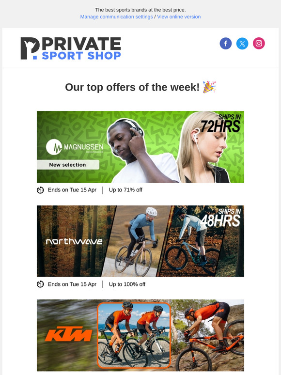 🏆 Top offers of the week!