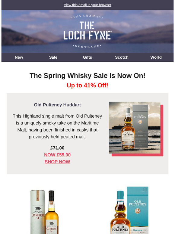 Spring Sale: Up to 41% Off!