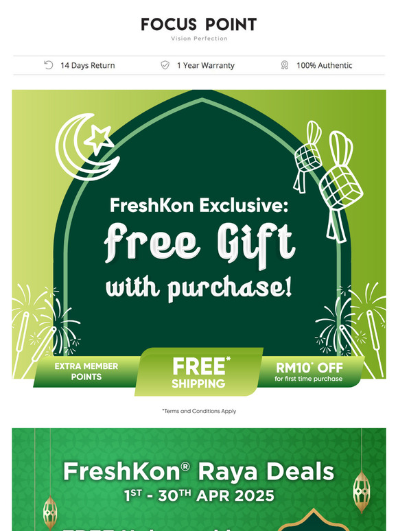 FreshKon Exclusive: Free Gift with Purchase! 🎁