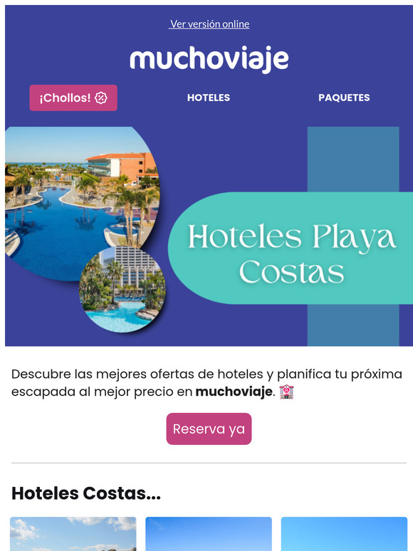 ☀️🌊 Mar, sol y descanso: ¡Hoteles en la costa al mejor precio!