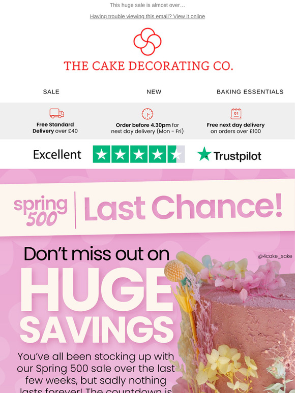 Last Chance to Save with Spring 500!