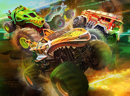Hot Wheels Monster Trucks™ Live Glow-N-Fire