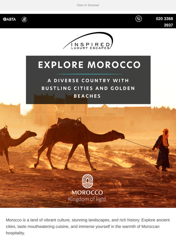 Discover North Africa's Gem from £330pp🐫💎