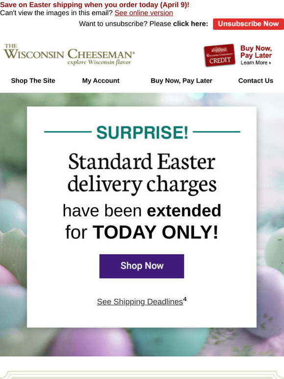 Standard Shipping & Early Bird Discount Extended! Today Only