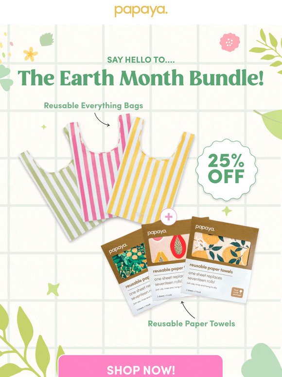 NEW: 25% off the Earth Month Bundle! 🌍
