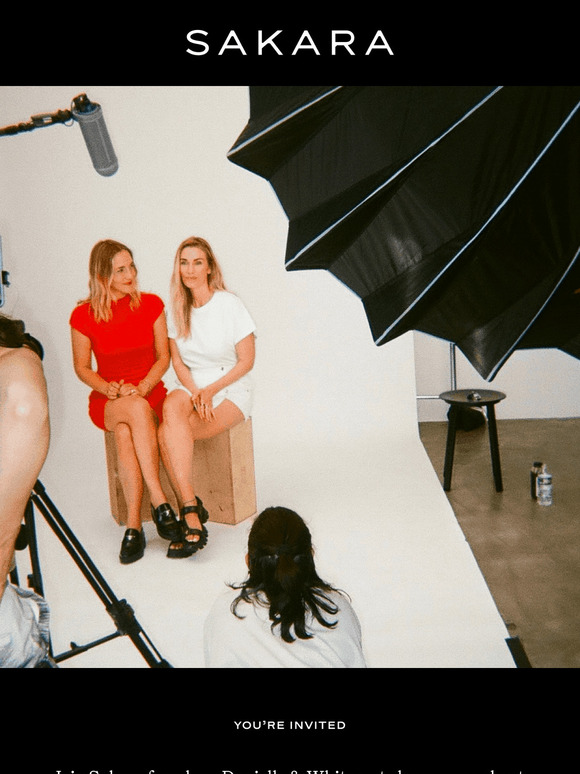 You're Invited to Our Live Shopping Event
