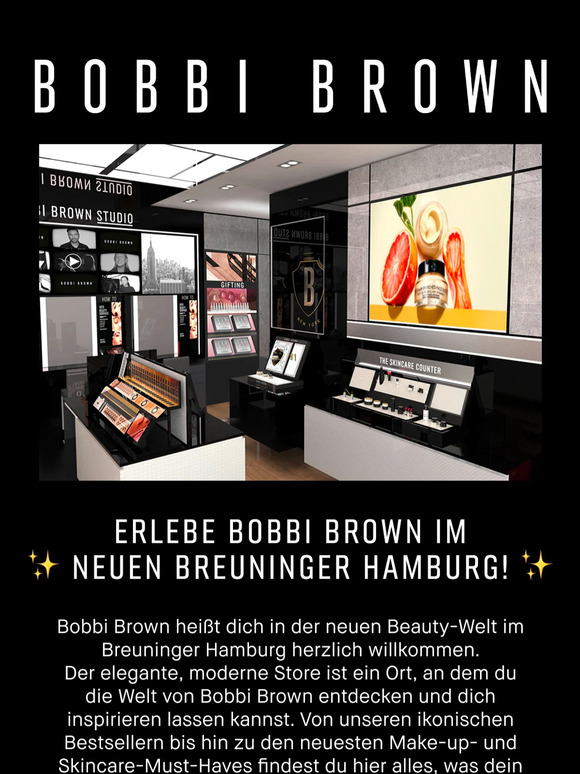 ✨ Bobbi Brown jetzt in Hamburg!