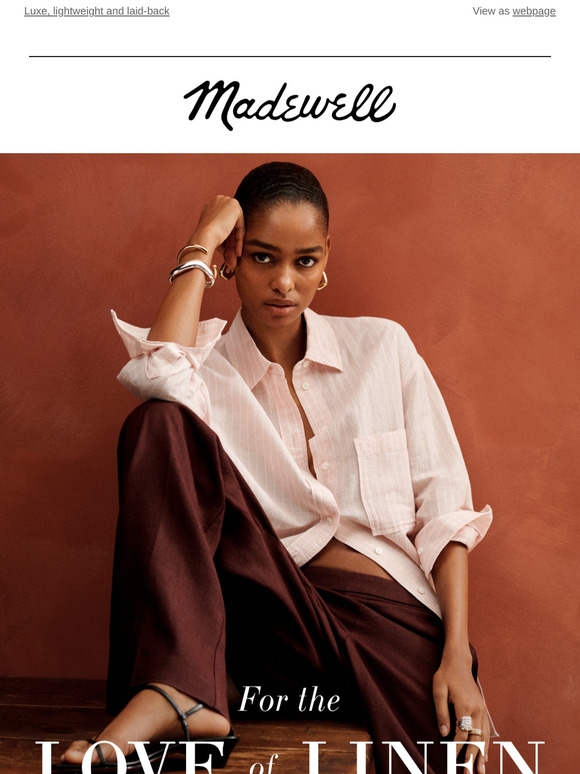 For the love of linen