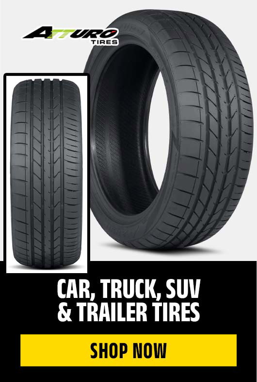 Car, Truck, SUV, & Trailer Tires
