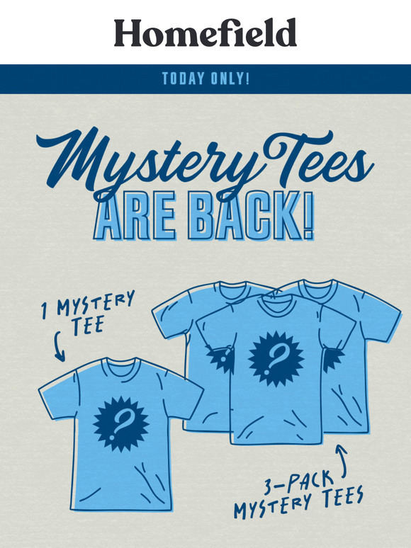 🚨 Mystery Tees Are Back! 🚨