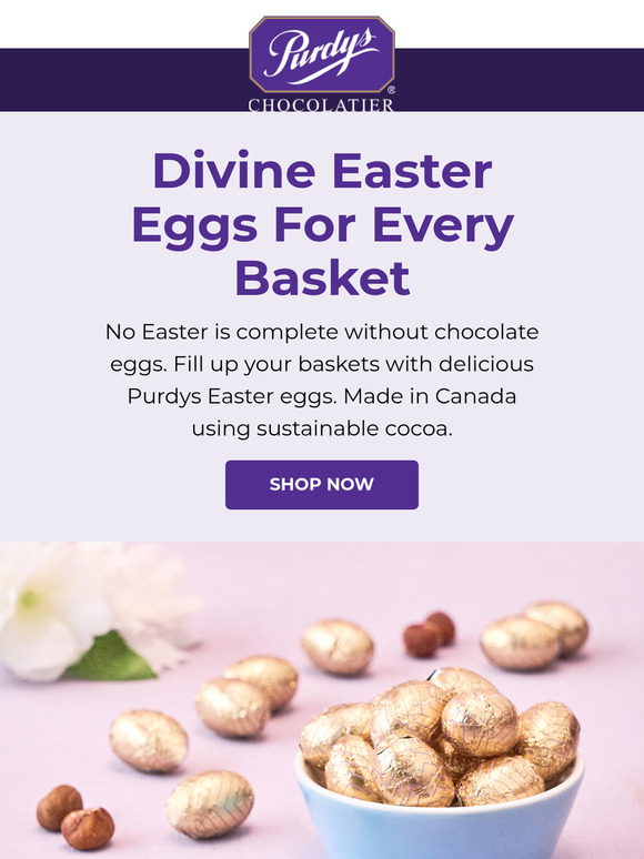 These chocolate eggs won’t last